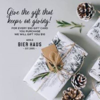 Give a gift, get a gift!